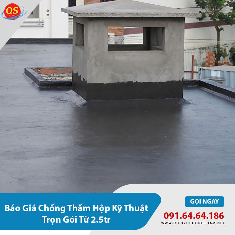Báo Giá Chống Thấm Hộp Kỹ Thuật Trọn Gói Từ 2.5tr 2026