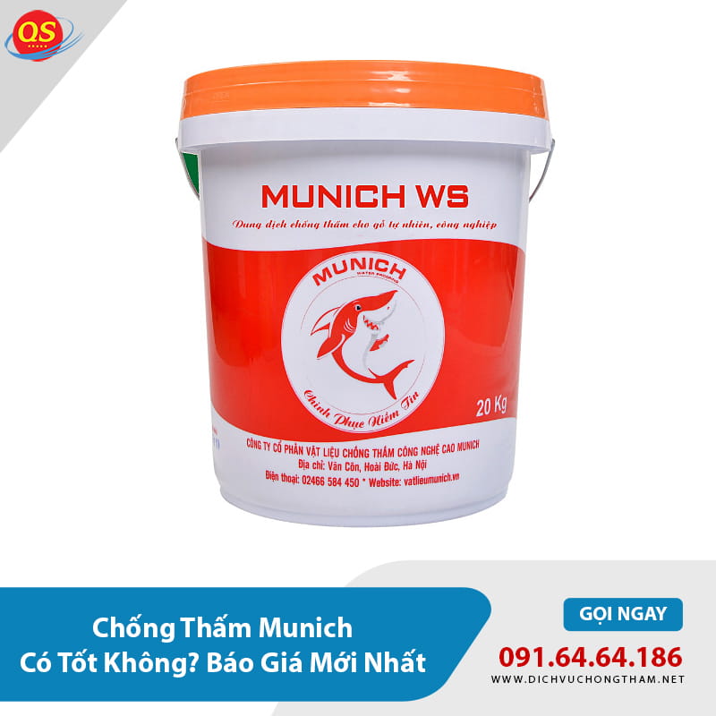 Chống Thấm Munich Có Tốt Không? Báo Giá Mới Nhất 2026