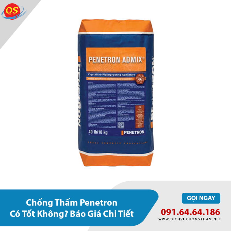 Chống Thấm Penetron Có Tốt Không? Báo Giá Chi Tiết 2026 Chống Thấm Penetron Có Tốt Không? Báo Giá Chi Tiết 2026