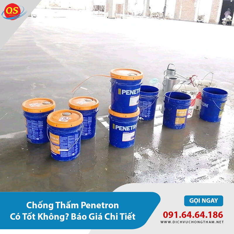 Chống Thấm Penetron Có Tốt Không? Báo Giá Chi Tiết 2026 Chống Thấm Penetron Có Tốt Không? Báo Giá Chi Tiết 2026