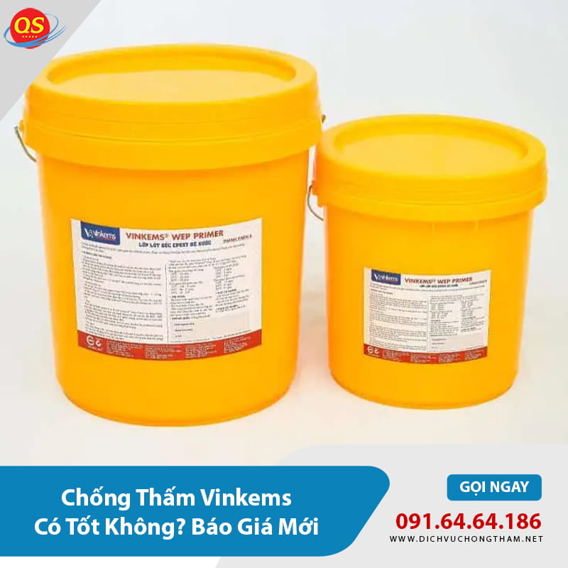 Chống Thấm Vinkems Có Tốt Không? Báo Giá Mới 2026? Chống Thấm Vinkems Có Tốt Không? Báo Giá Mới 2026?