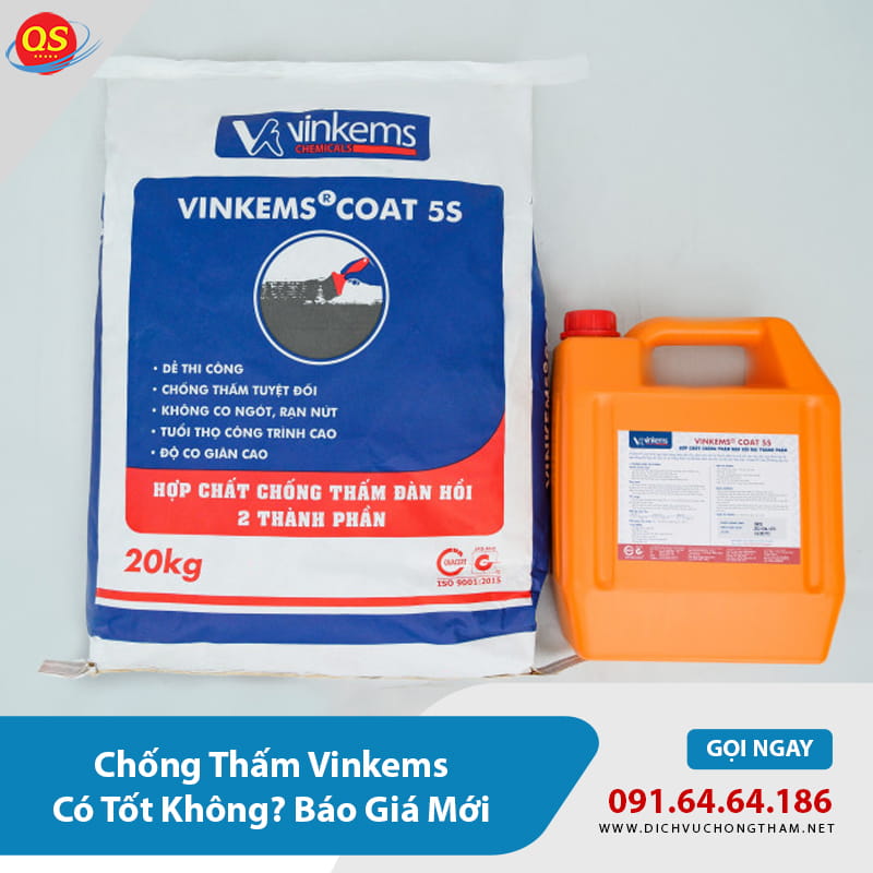 Chống Thấm Vinkems Có Tốt Không? Báo Giá Mới 2026? Chống Thấm Vinkems Có Tốt Không? Báo Giá Mới 2026?
