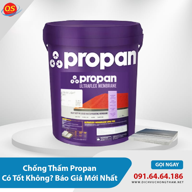 Chống Thấm Propan Có Tốt Không? Báo Giá Mới Nhất 2026 Chống Thấm Propan Có Tốt Không? Báo Giá Mới Nhất 2026
