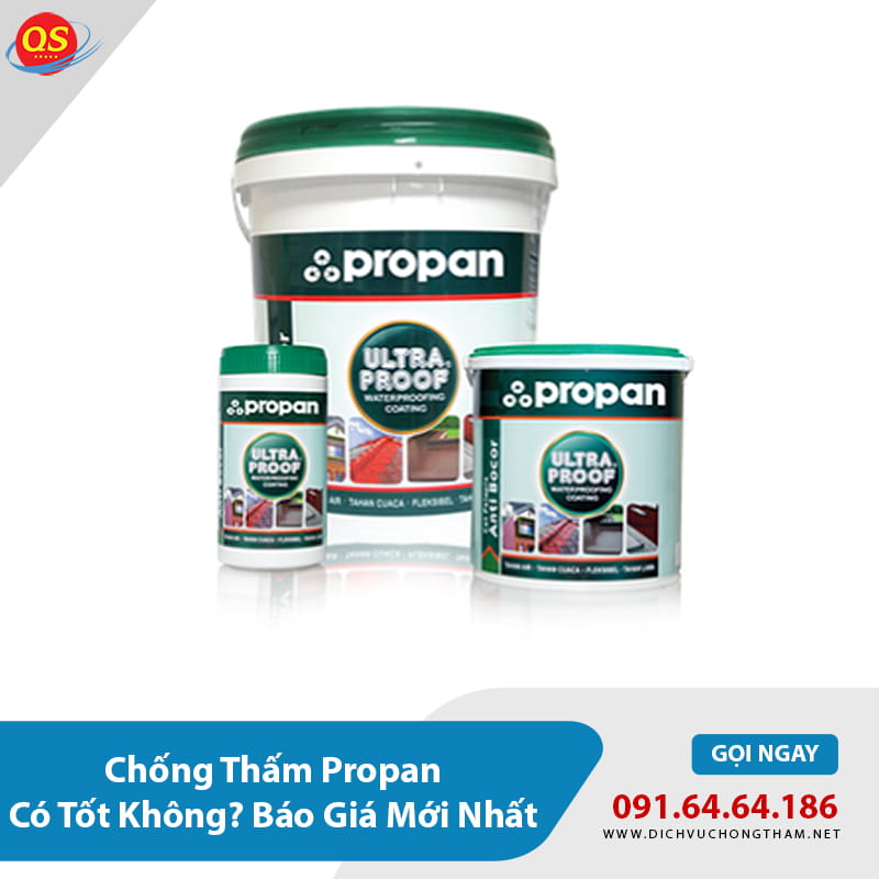 Chống Thấm Propan Có Tốt Không? Báo Giá Mới Nhất 2026 Chống Thấm Propan Có Tốt Không? Báo Giá Mới Nhất 2026