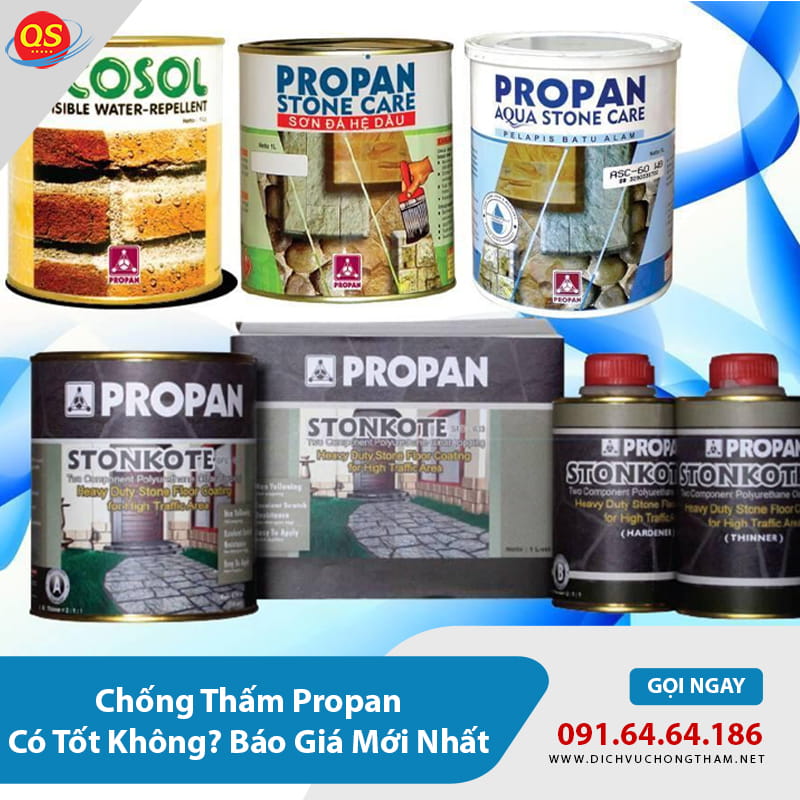 Chống Thấm Propan Có Tốt Không? Báo Giá Mới Nhất 2026 Chống Thấm Propan Có Tốt Không? Báo Giá Mới Nhất 2026