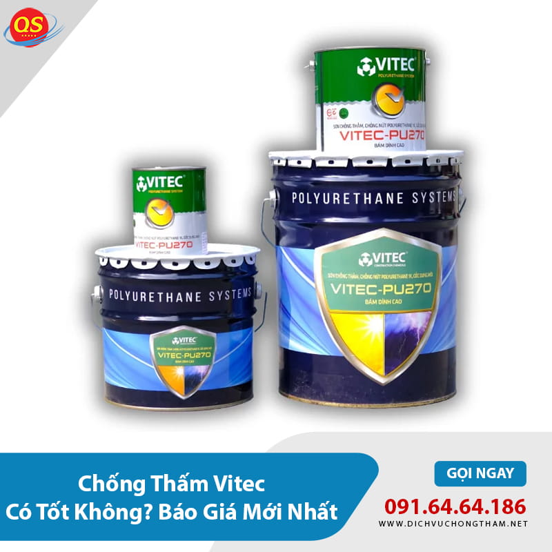 Chống Thấm Vitec Có Tốt Không? Báo Giá Mới Nhất 2026? Chống Thấm Vitec Có Tốt Không? Báo Giá Mới Nhất 2026?