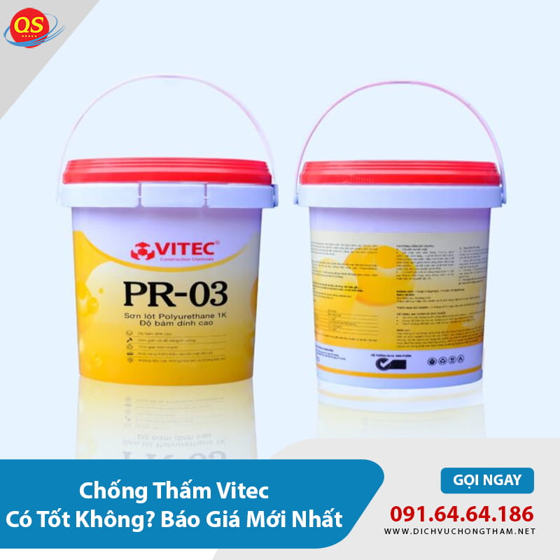 Chống Thấm Vitec Có Tốt Không? Báo Giá Mới Nhất 2026? Chống Thấm Vitec Có Tốt Không? Báo Giá Mới Nhất 2026?