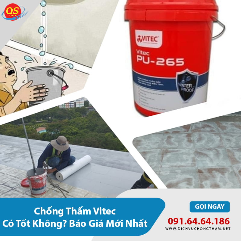 Chống Thấm Vitec Có Tốt Không? Báo Giá Mới Nhất 2026? Chống Thấm Vitec Có Tốt Không? Báo Giá Mới Nhất 2026?