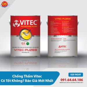 Chống Thấm Vitec Có Tốt Không? Báo Giá Mới Nhất 2026?