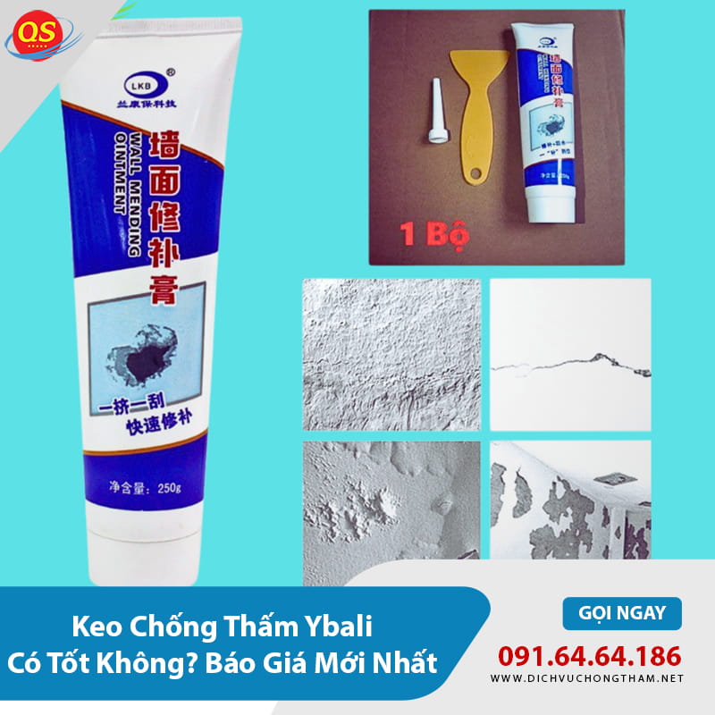 Keo Chống Thấm Ybali Có Tốt Không? Báo Giá Mới Nhất 2026