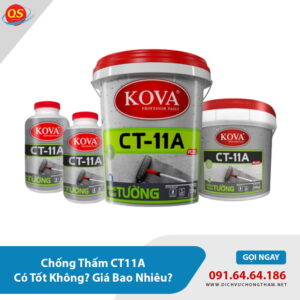 Chống Thấm CT11A Có Tốt Không? Giá Bao Nhiêu?