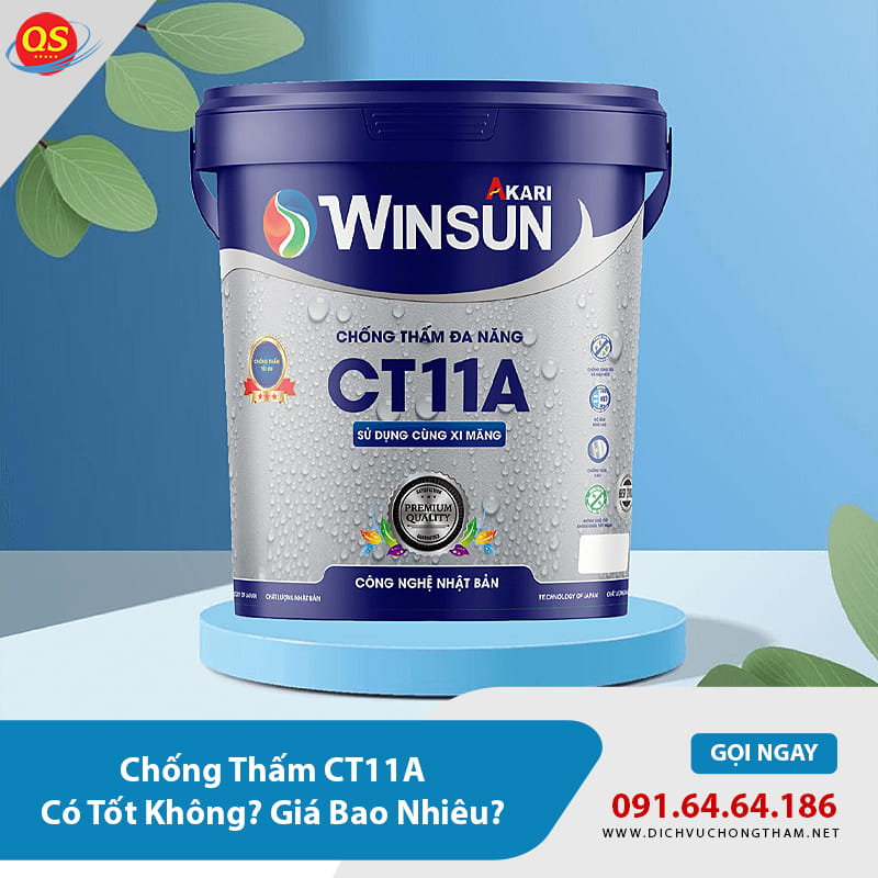 Chống Thấm CT11A Có Tốt Không? Giá Bao Nhiêu? Chống Thấm CT11A Có Tốt Không? Giá Bao Nhiêu?