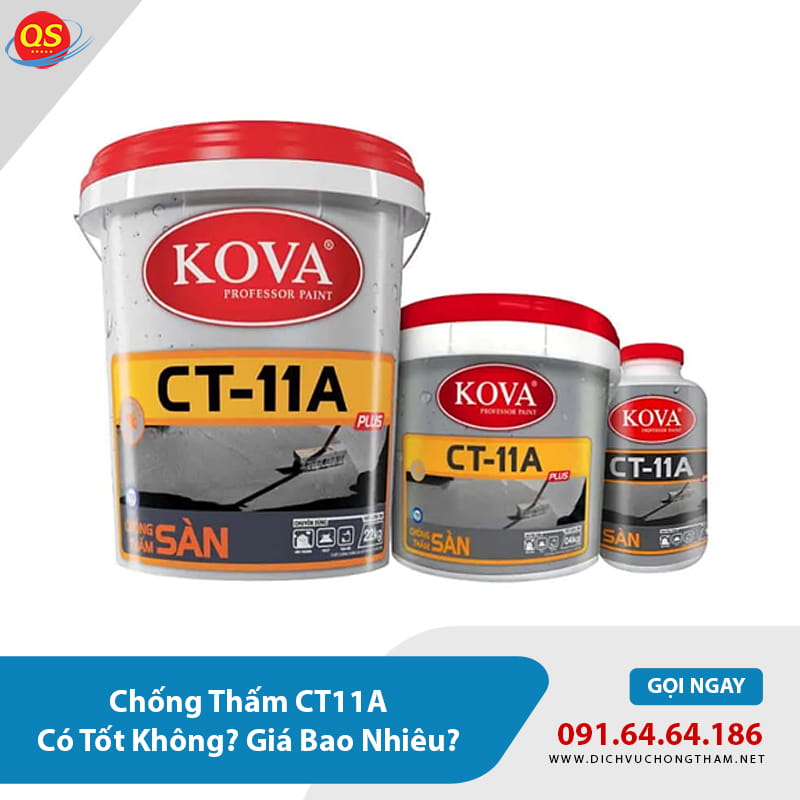 Chống Thấm CT11A Có Tốt Không? Giá Bao Nhiêu? Chống Thấm CT11A Có Tốt Không? Giá Bao Nhiêu?
