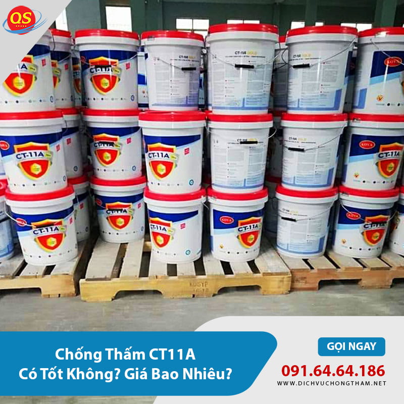 Chống Thấm CT11A Có Tốt Không? Giá Bao Nhiêu? Chống Thấm CT11A Có Tốt Không? Giá Bao Nhiêu?