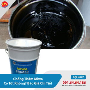 Chống Thấm Miwa Có Tốt Không? Báo Giá Chi Tiết 2026
