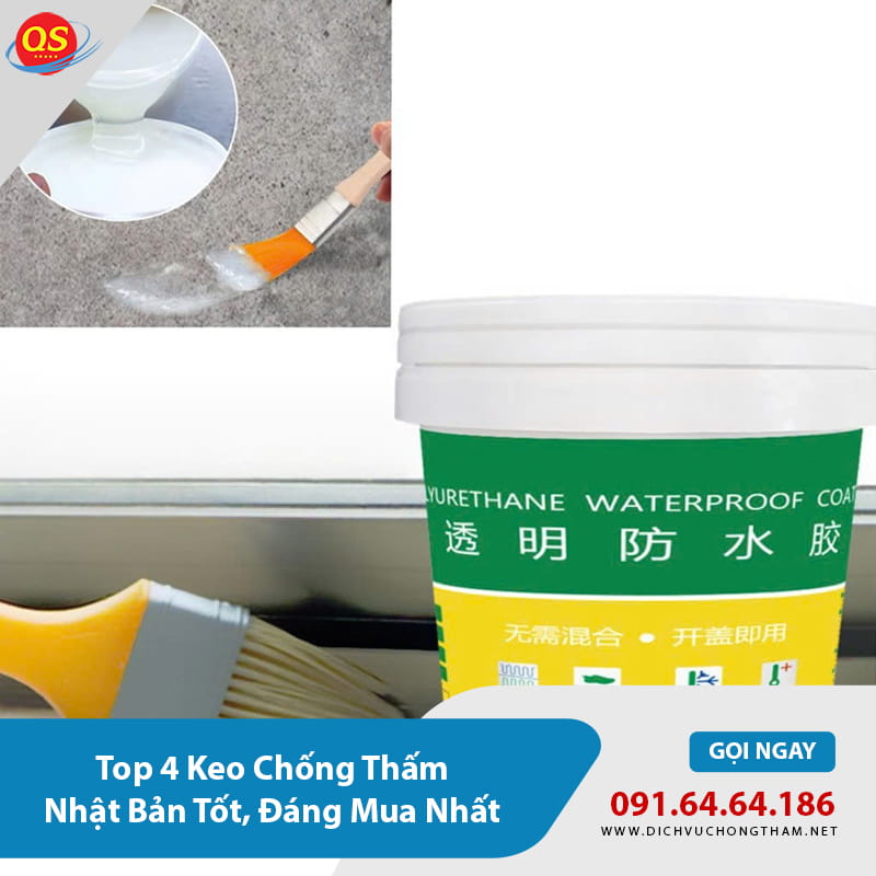 Keo chống thấm trong suốt Nhật Bản Rosaki