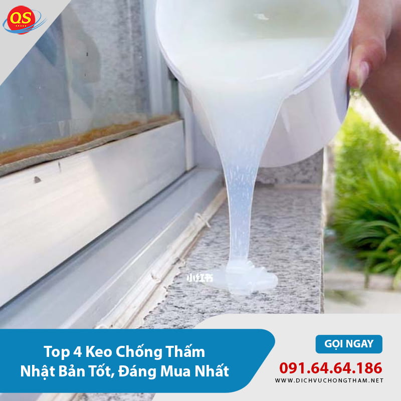 Top 4 Keo Chống Thấm Trong Suốt Nhật Bản Đáng Mua 2026